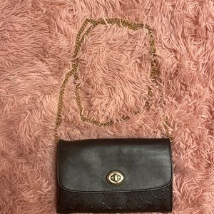 Coach black bag